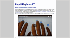 Desktop Screenshot of liquidkeyboard.org